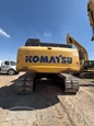 Back of used Komatsu Excavator